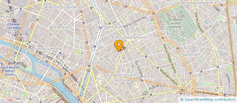 localisation de l'entreprise SALAH CORPORATION à PARIS