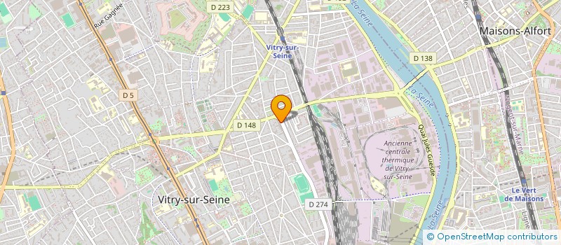 localisation de l'entreprise SALAH FARAH à VITRY-SUR-SEINE