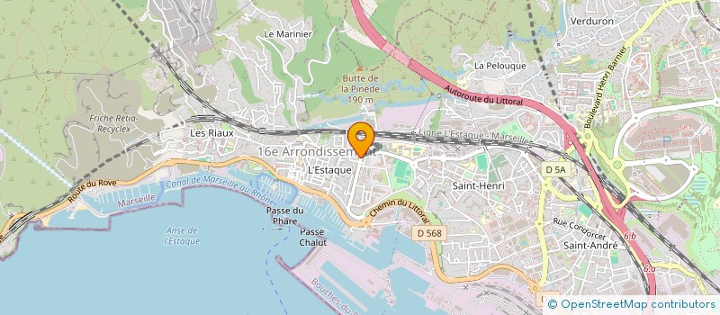 localisation de l'entreprise SALAH MOHAMED ET ALI à MARSEILLE