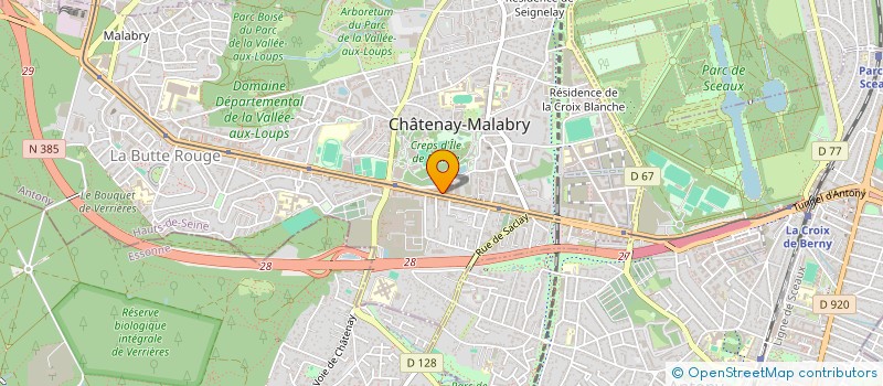 localisation de l'entreprise SALAH'S FOREVER  CHATENAY-MALABRY