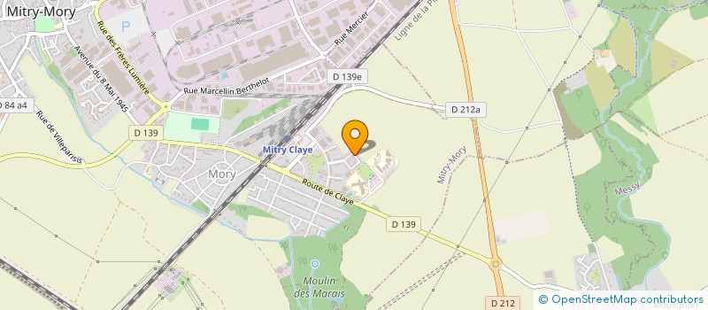 localisation de l'entreprise SALAH VTC  MITRY-MORY