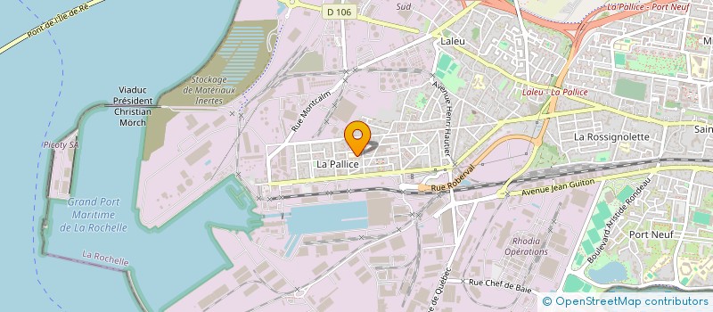 localisation de l'entreprise SALAISON AVAAVA  LA ROCHELLE