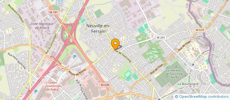 localisation de l'entreprise SALAISON DE LA CROIX BLANCHE à NEUVILLE-EN-FERRAIN