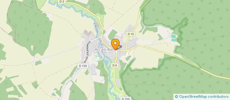 localisation de l'entreprise SALAISON DES 3 FORETS à ARC-EN-BARROIS