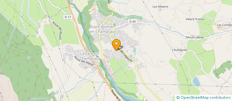 localisation de l'entreprise SALAISON DU CHAMPSAUR à SAINT-LAURENT-DU-CROS