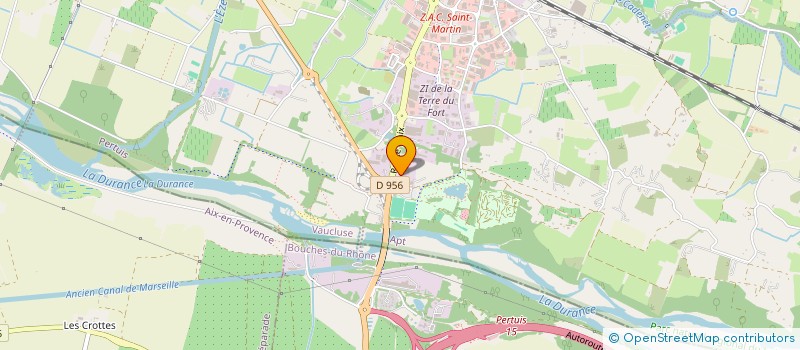 localisation de l'entreprise SALAISON PERTUISIENNE à PERTUIS