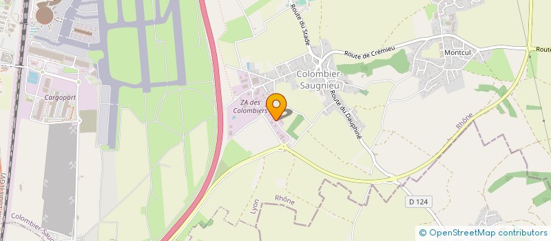 localisation de l'entreprise SALAISONS COLOMBARDES à COLOMBIER-SAUGNIEU