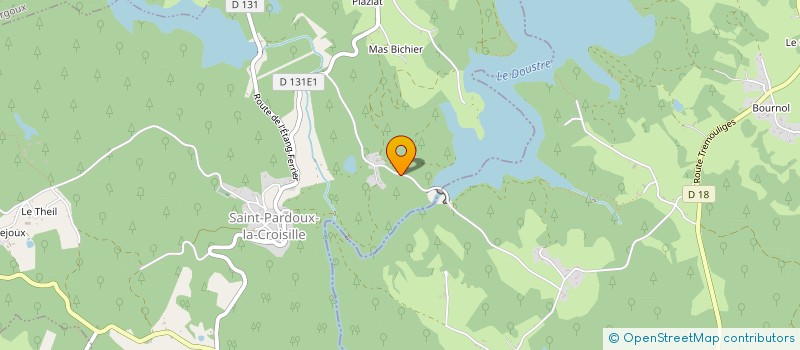 localisation de l'entreprise SALAISONS DE LA VALLEE à ARGENTAT-SUR-DORDOGNE