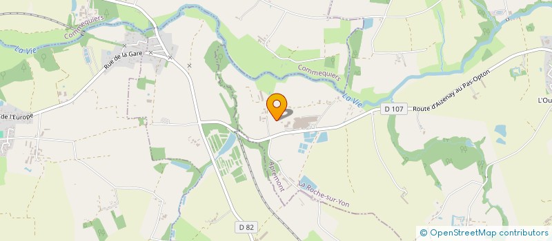 localisation de l'entreprise SALAISONS DES OLONNES à APREMONT