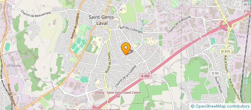 localisation de l'entreprise SALAISONS DU DOMAINE à SAINT-GENIS-LAVAL