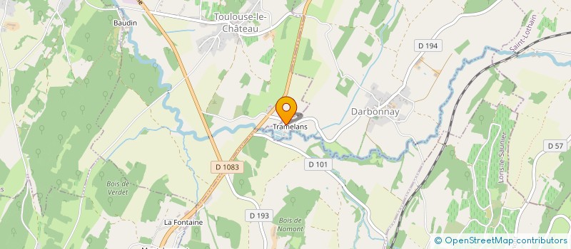localisation de l'entreprise SALAISONS DU TERROIR à DARBONNAY