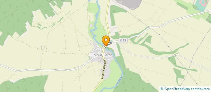 localisation de l'entreprise SALAISONS LA CHAMPENOISE à JULLY-SUR-SARCE