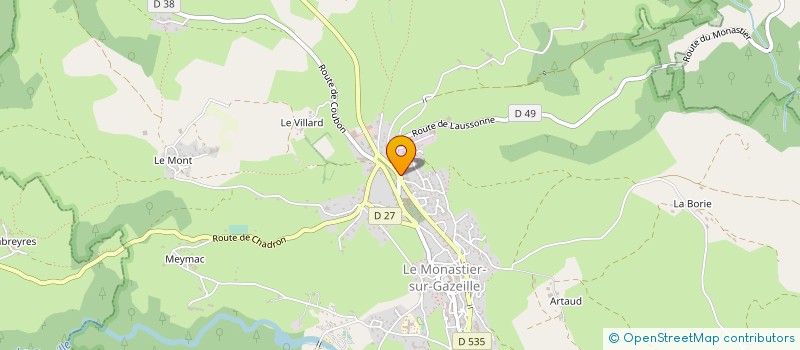 localisation de l'entreprise SALAISONS NICOLAS FRERES à FREYCENET-LA-TOUR