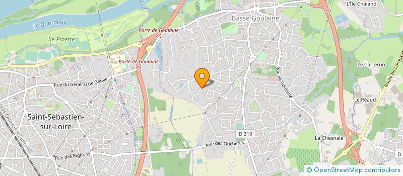 localisation de l'entreprise SALAISONS PERRAULT SA à BASSE-GOULAINE