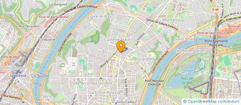 localisation de l'entreprise SALAKTA BAT à CALUIRE-ET-CUIRE