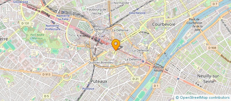 localisation de l'entreprise SALALAH EDF GREEN ENERGY HOLDING  NANTERRE