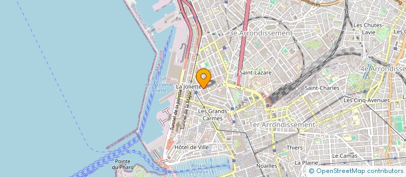 localisation de l'entreprise SALAM à MARSEILLE 2EME