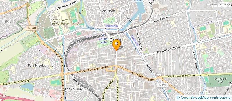 localisation de l'entreprise SALAM  CALAIS