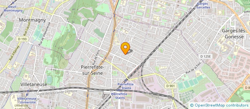 localisation de l'entreprise SALAM à PIERREFITTE-SUR-SEINE