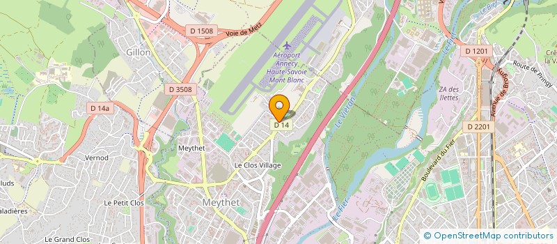 localisation de l'entreprise SALAM à ANNECY