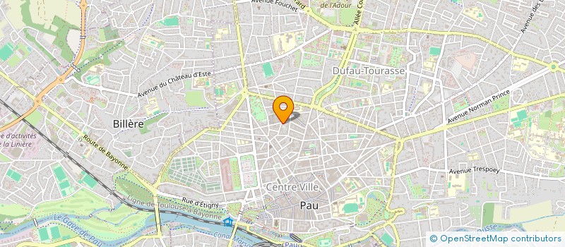 localisation de l'entreprise SALAM à PAU