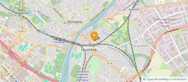 localisation de l'entreprise SALAM-JINE  SAINT-OUEN-L'AUMONE