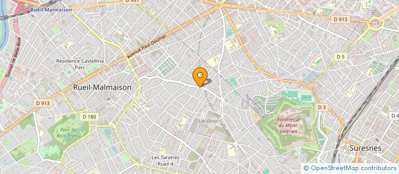 localisation de l'entreprise SALAM SARL à RUEIL-MALMAISON