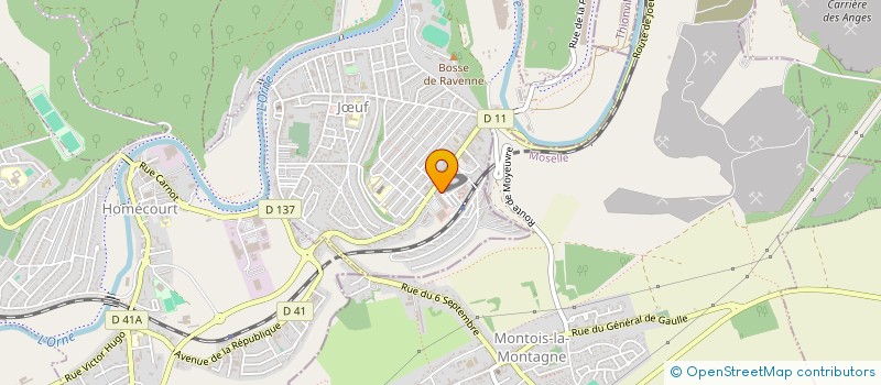 localisation de l'entreprise SALAMA  JUF