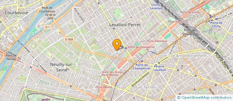 localisation de l'entreprise SALAMALEC à LEVALLOIS-PERRET