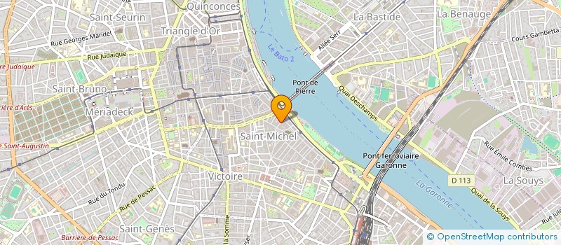 localisation de l'entreprise SALAMANCA  BORDEAUX