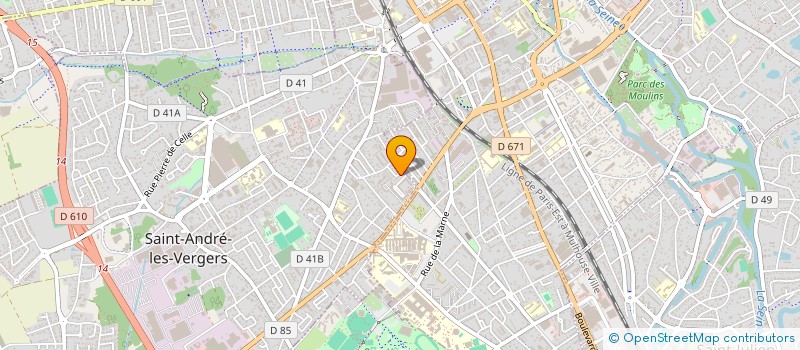 localisation de l'entreprise SALAMANDERA  FONTAINE-LES-GRES