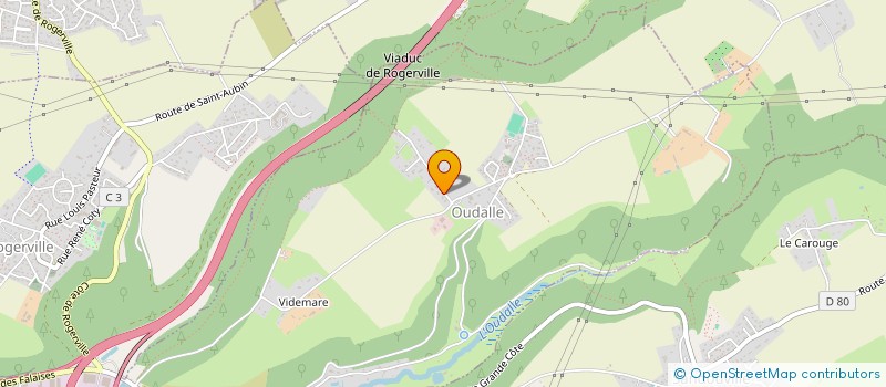 localisation de l'entreprise SALAMANDRA PROD.  OUDALLE