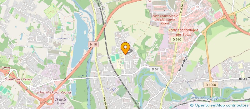 localisation de l'entreprise SALAMANDRE 16  GOND-PONTOUVRE