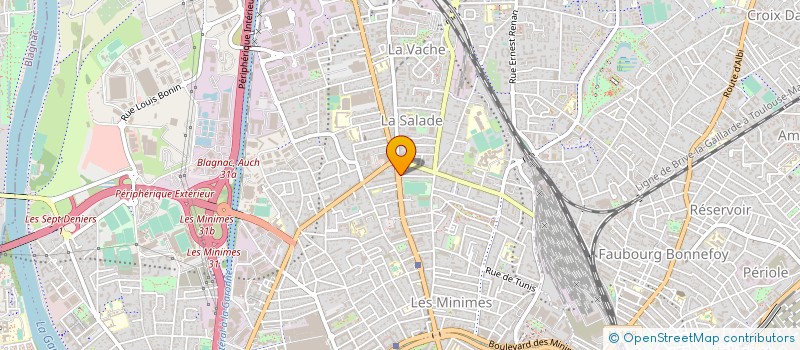 localisation de l'entreprise SALAMANDRE à TOULOUSE