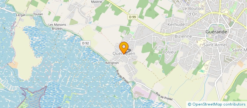 localisation de l'entreprise SALAMANDRES  GUERANDE