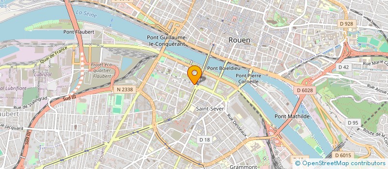 localisation de l'entreprise SALAMAT à ROUEN