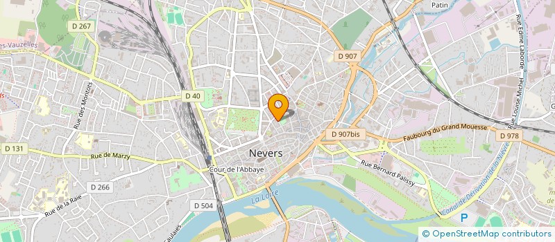 localisation de l'entreprise SALAMBO à NEVERS