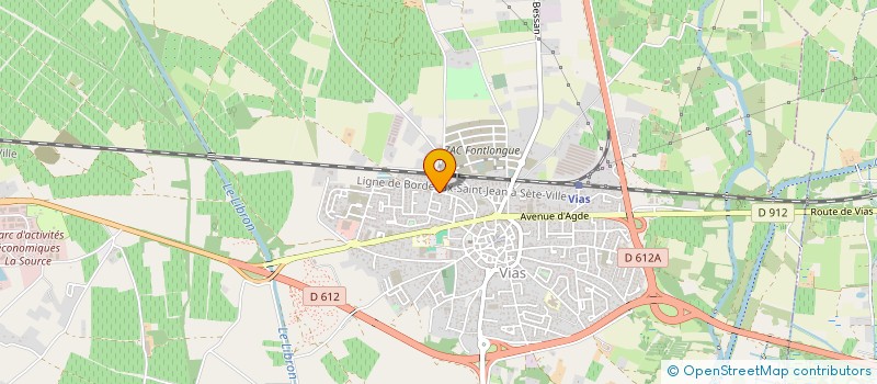 localisation de l'entreprise SALAMECHE  VIAS