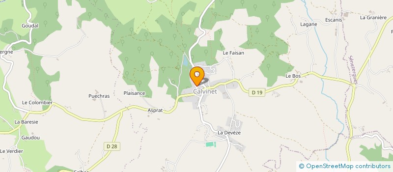 localisation de l'entreprise SALAMIDOU à PUYCAPEL