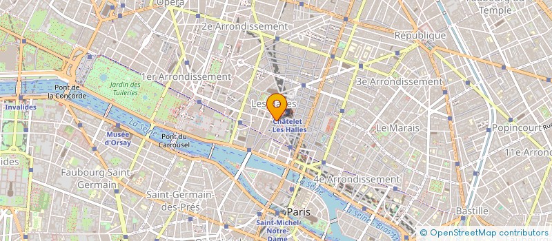 localisation de l'entreprise SALAMMBO à PARIS