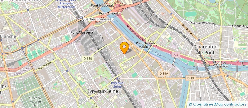 localisation de l'entreprise SALAMMBO à IVRY-SUR-SEINE