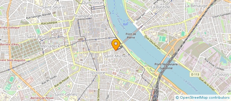 localisation de l'entreprise SALAMMBO à BORDEAUX