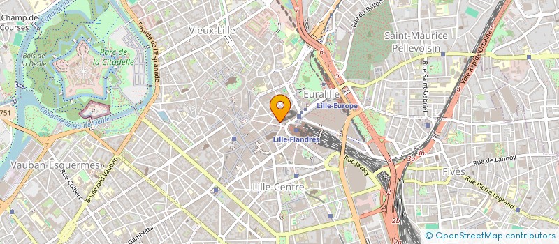 localisation de l'entreprise SALAMMBO à LILLE