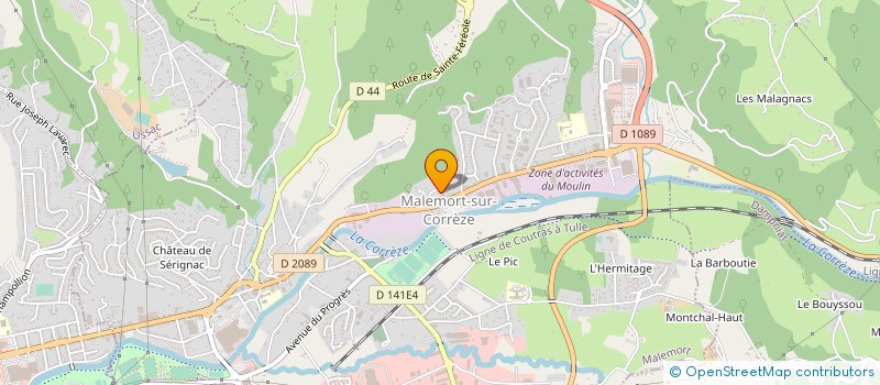 localisation de l'entreprise SALAMMBO SNE à MALEMORT