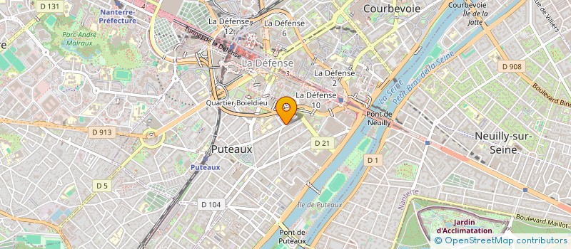 localisation de l'entreprise SALAMOUNI  PUTEAUX