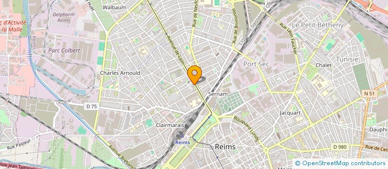 localisation de l'entreprise SALANDRE DENG  REIMS