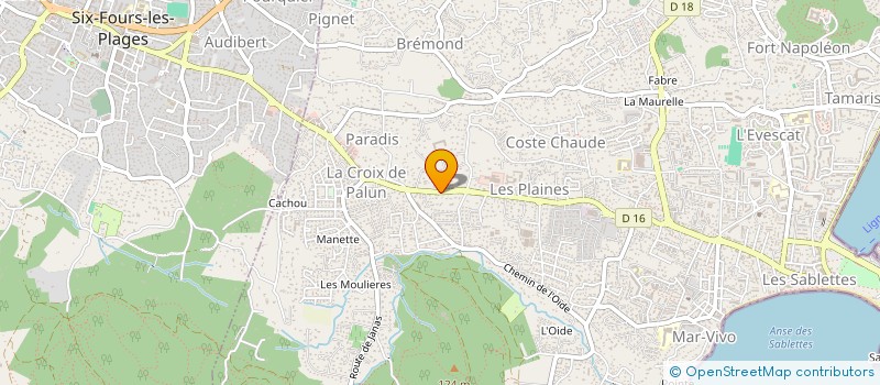 localisation de l'entreprise SALANG à LA SEYNE-SUR-MER