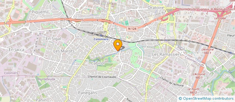 localisation de l'entreprise SALANOVE à COLOMIERS