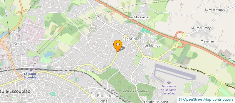 localisation de l'entreprise SALAO  LA BAULE-ESCOUBLAC