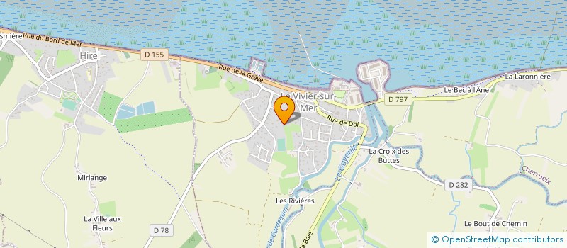 localisation de l'entreprise SALARDAINE-VETTIER à LE VIVIER-SUR-MER